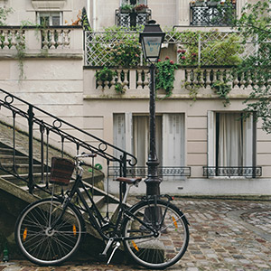 Une rue typique de paris